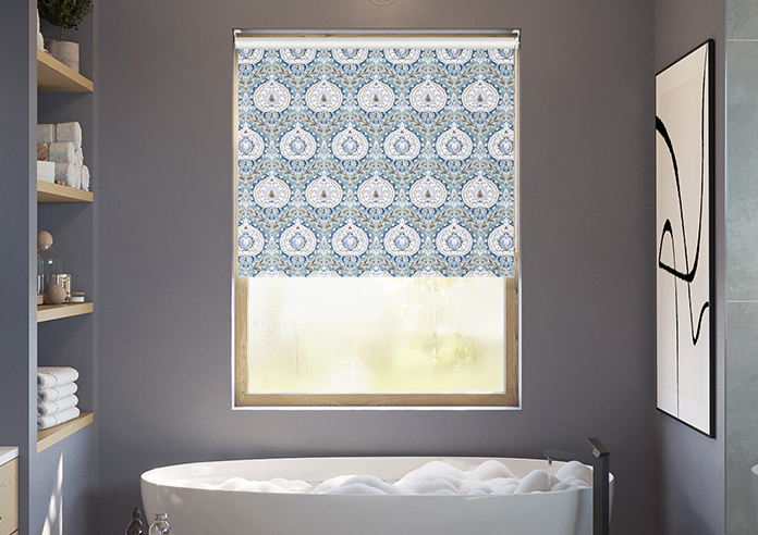 Bywater, Cottage Blue - Roller Blind - Image 3